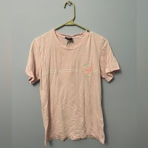 super cute baby pink Santa Cruz t shirt!